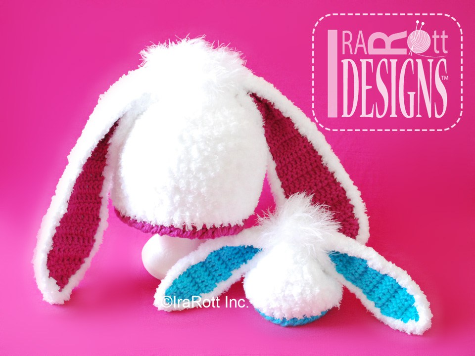 Bunny Rabbit Hat Crochet Pattern