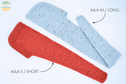 Garterline Hooded Scarf Crochet Pattern