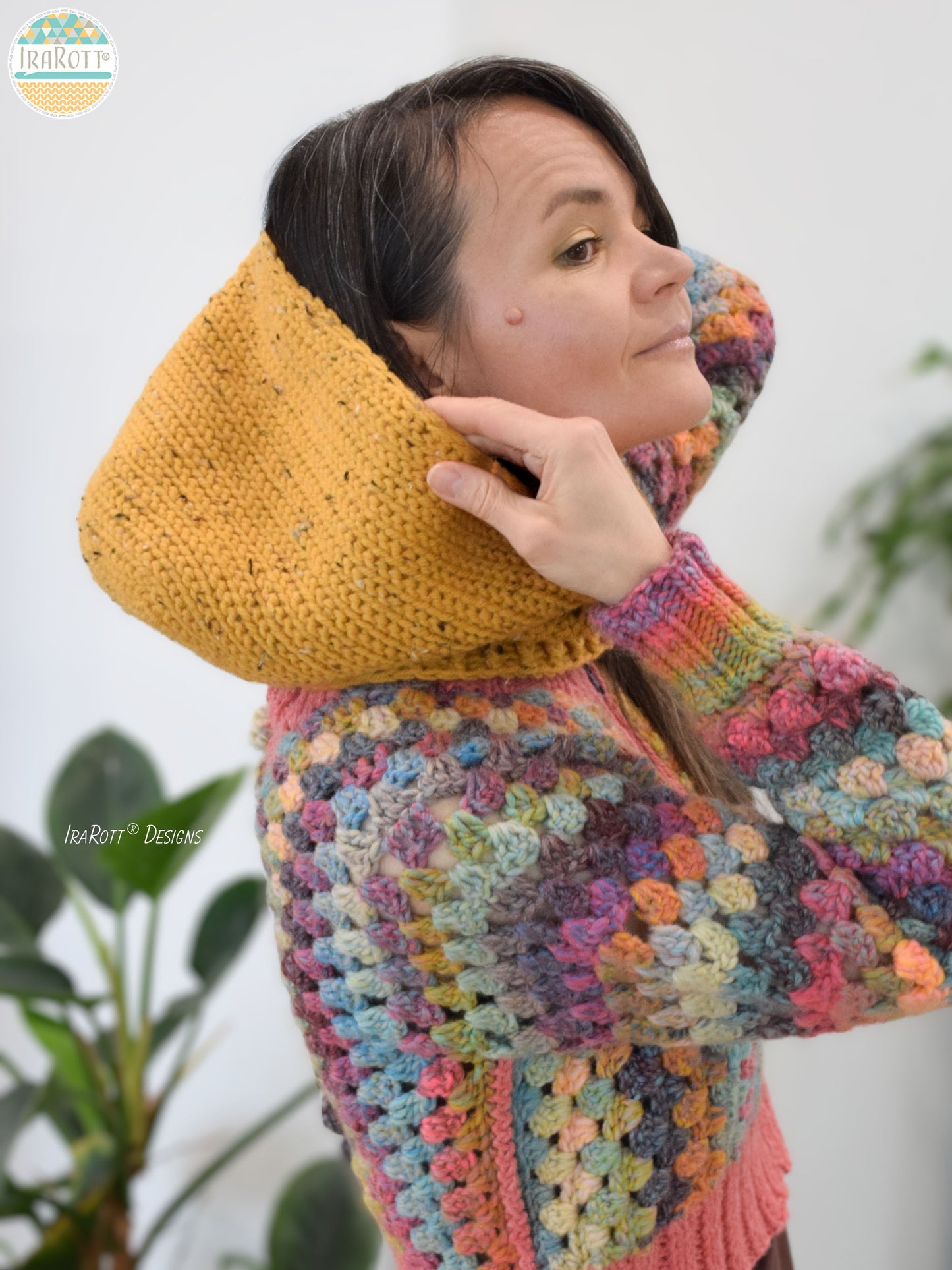 Garterline Hood Crochet Pattern