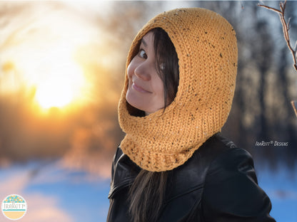 Garterline Hood Crochet Pattern
