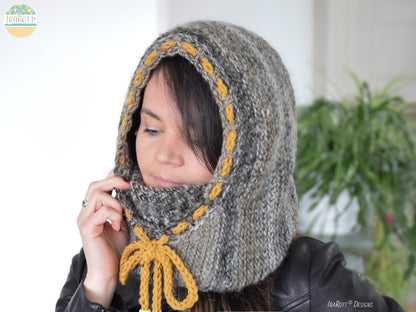 Garterline Hood Crochet Pattern