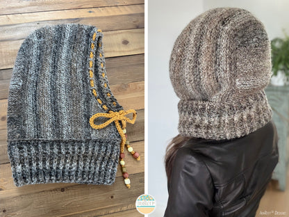 Garterline Hood Crochet Pattern