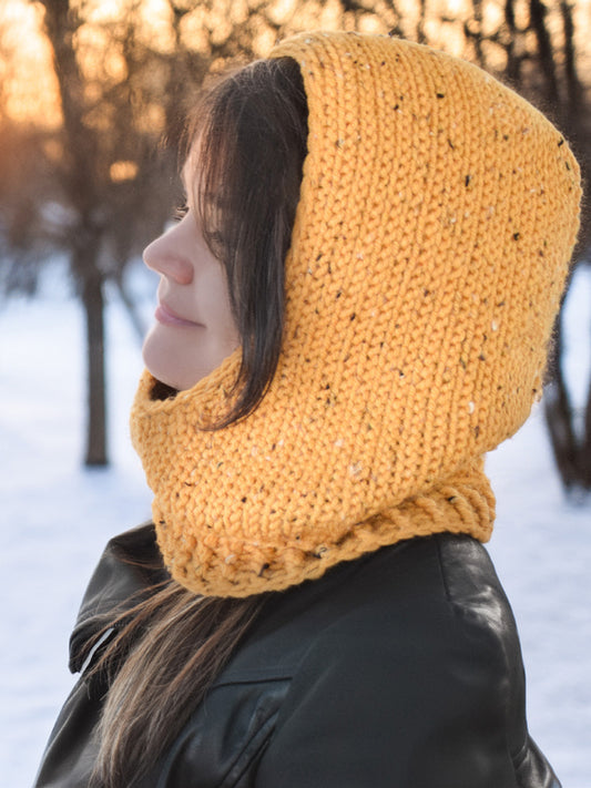 Garterline Hood Crochet Pattern