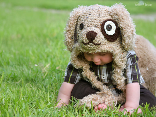 Grommet The Puppy Dog Hat Crochet Pattern
