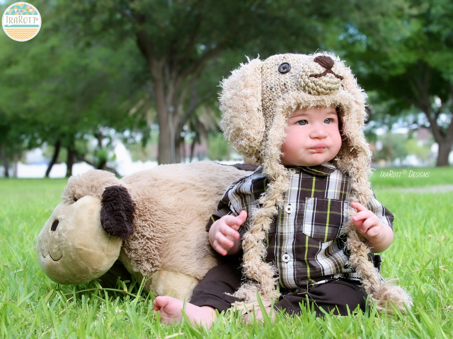 Grommet The Puppy Dog Hat Crochet Pattern