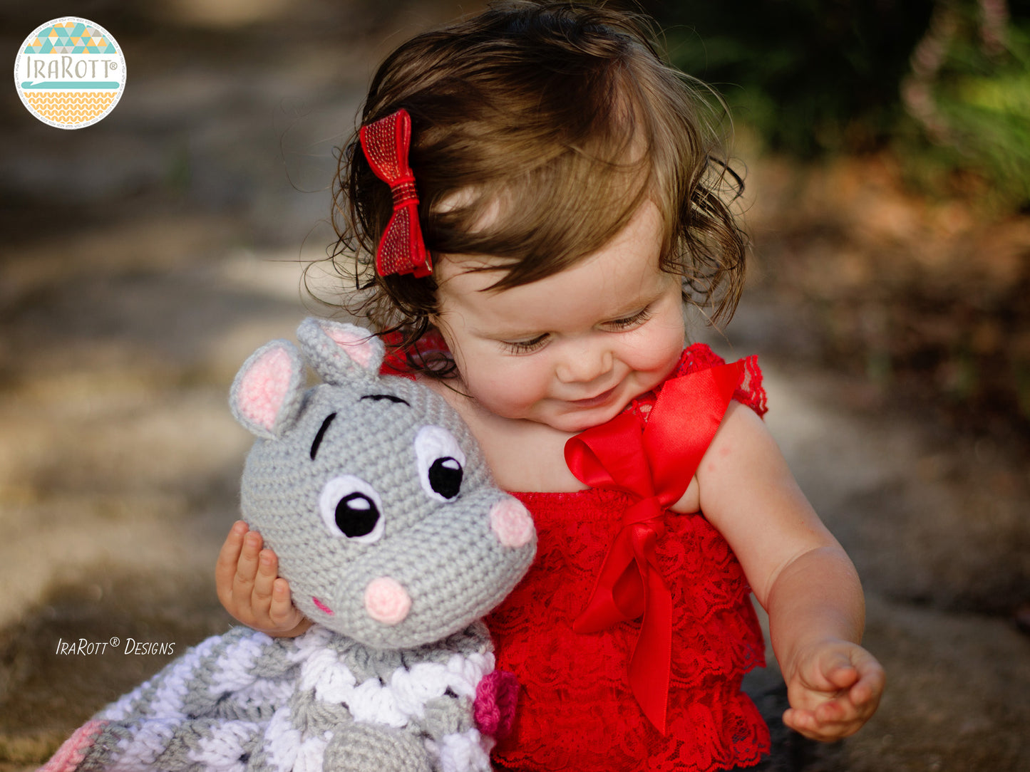 Happy Hippo the Hippopotamus Lovey Crochet Pattern