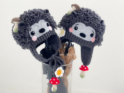 Huggles The Hedgehog Hat Crochet Pattern