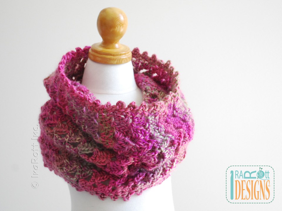 Infinity Scarf Iryna Crochet Pattern