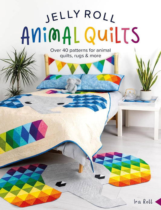 Jelly Roll Animal Quilts Book - Paperback