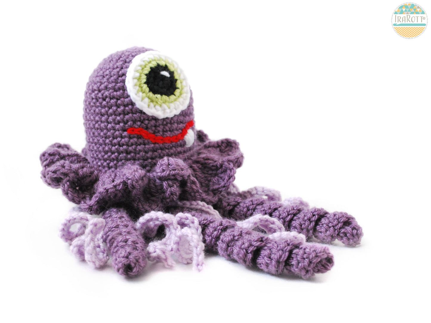 Peanut Butter the Jellyfish Monster Amigurumi Crochet Pattern