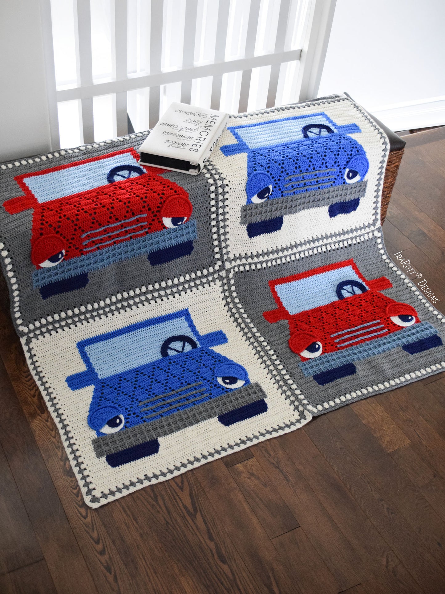 Jimmy The Hybrid Car Blanket Crochet Pattern