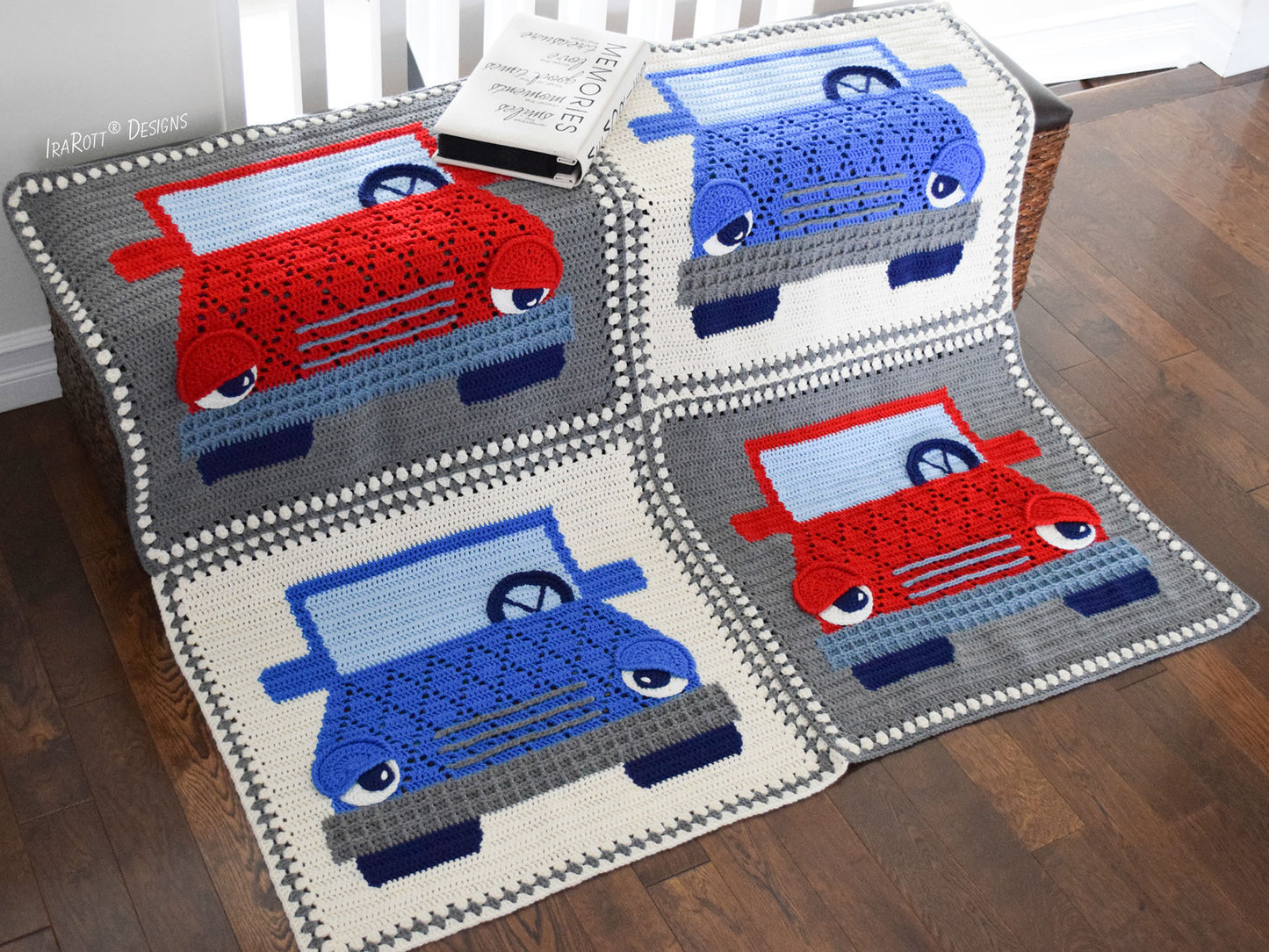 Jimmy The Hybrid Car Blanket Crochet Pattern