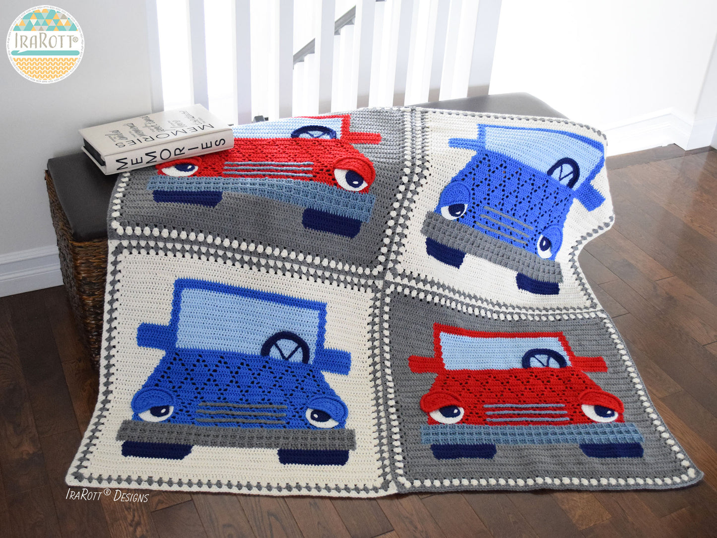 Jimmy The Hybrid Car Blanket Crochet Pattern