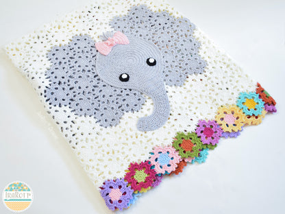 Josefina and Jeffery Elephant Blanket Crochet Pattern