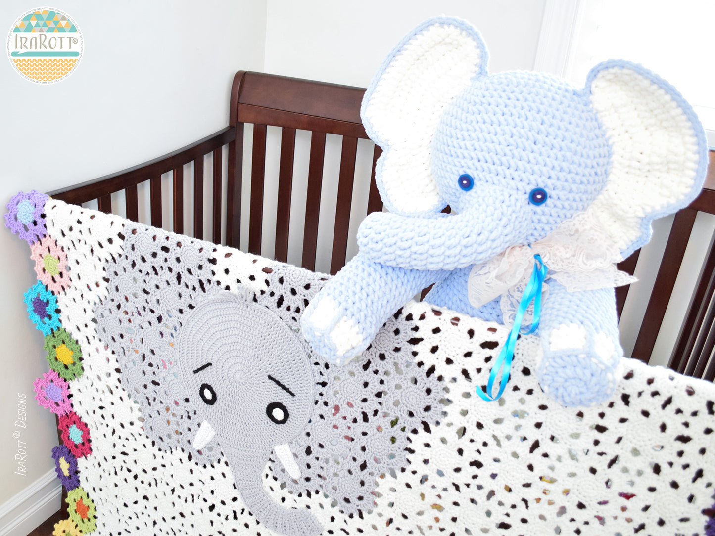 Josefina and Jeffery Elephant Blanket Crochet Pattern
