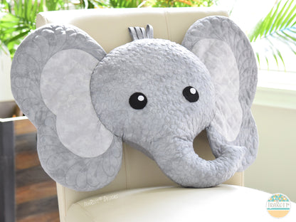 Josefina and Jeffery Elephant Pillow Quilting Pattern