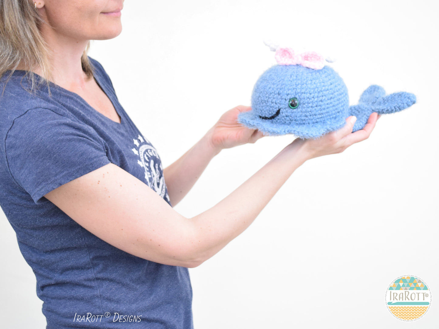Joyce and Justin The Chubby Little Whales Amigurumi Crochet Pattern