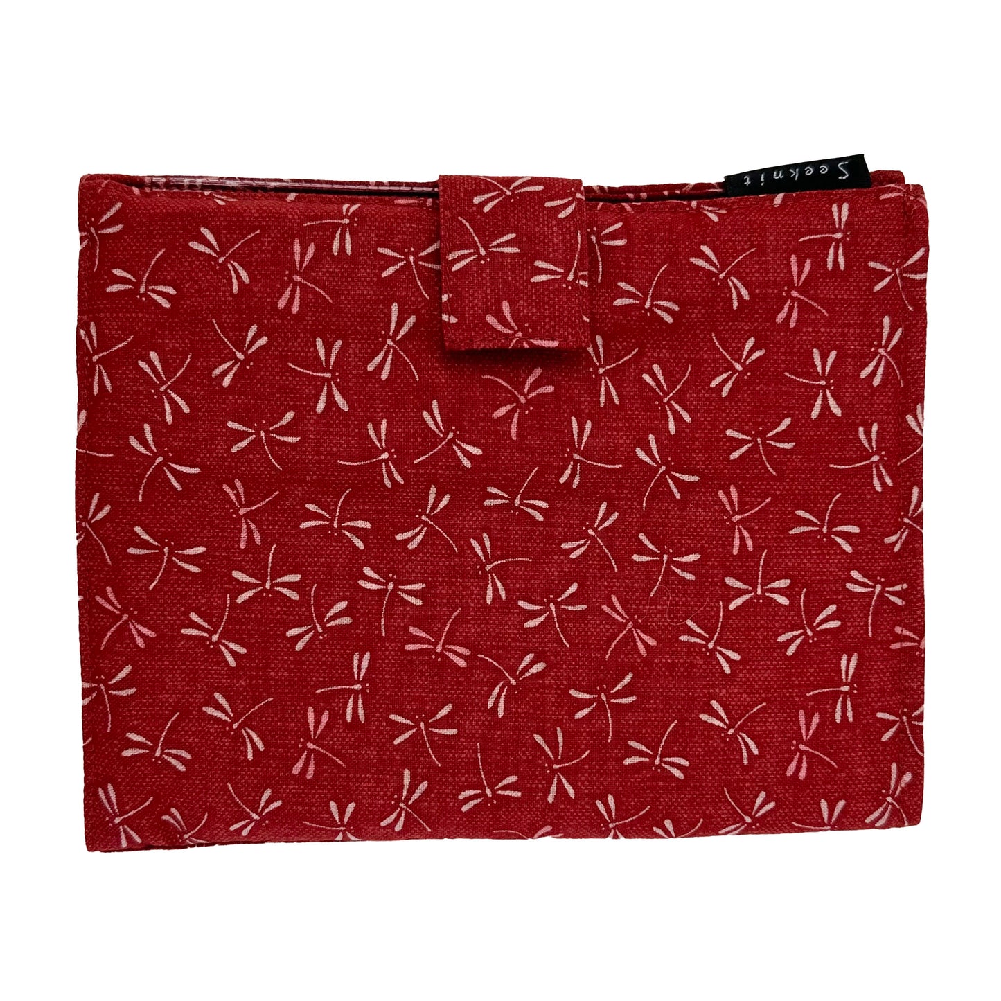 Kinki Amibari SeeKnit Koshitsu Crochet Hook Set, 7 Sizes - Dragonfly Red