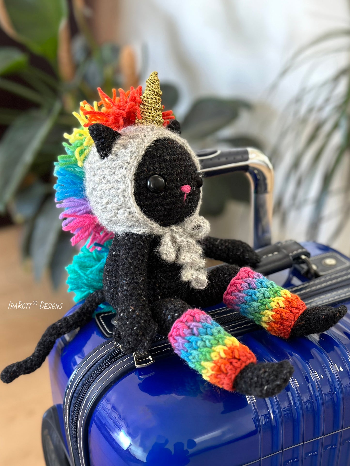Kotyk The Unicat-Explorer Amigurumi Crochet Pattern