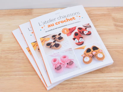 L'atelier chaussons au crochet - Livre Papier
