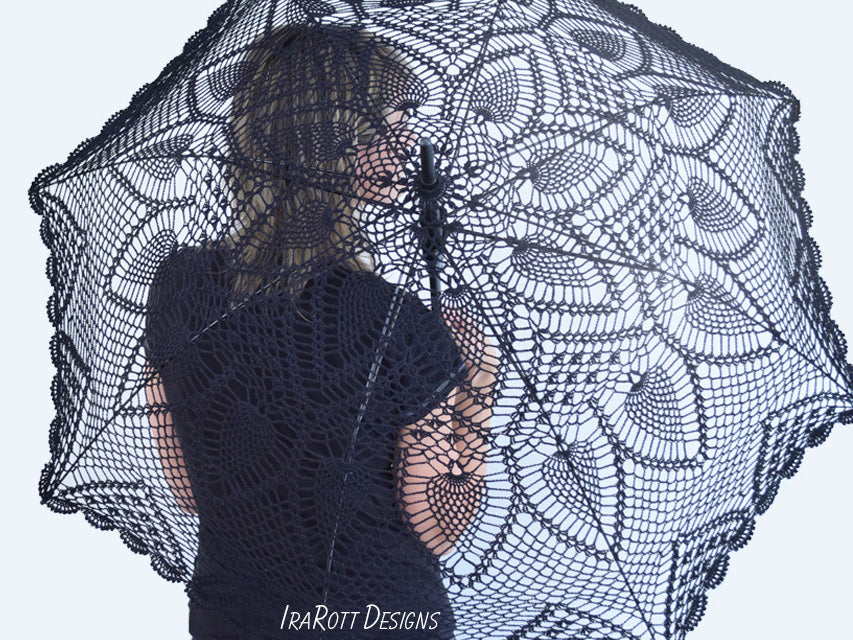 Pineapple Lace Parasol Crochet Pattern