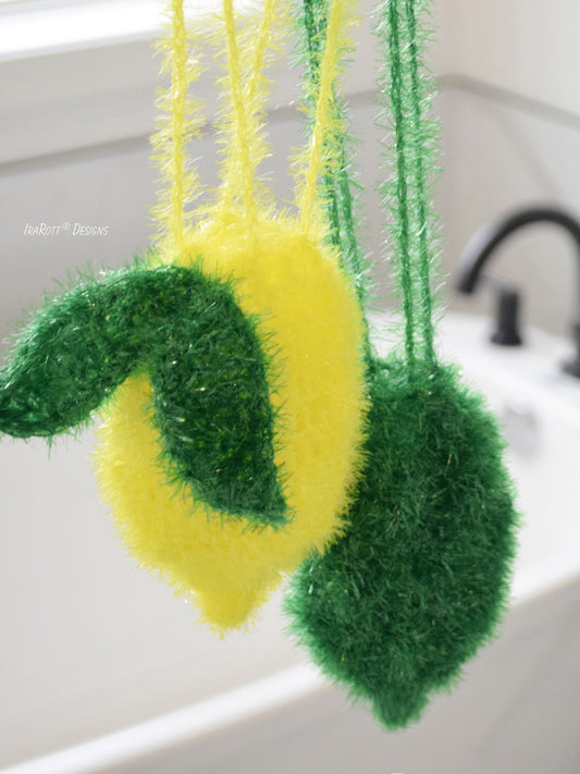 Lemon and Lime Soap Saver Crochet Pattern