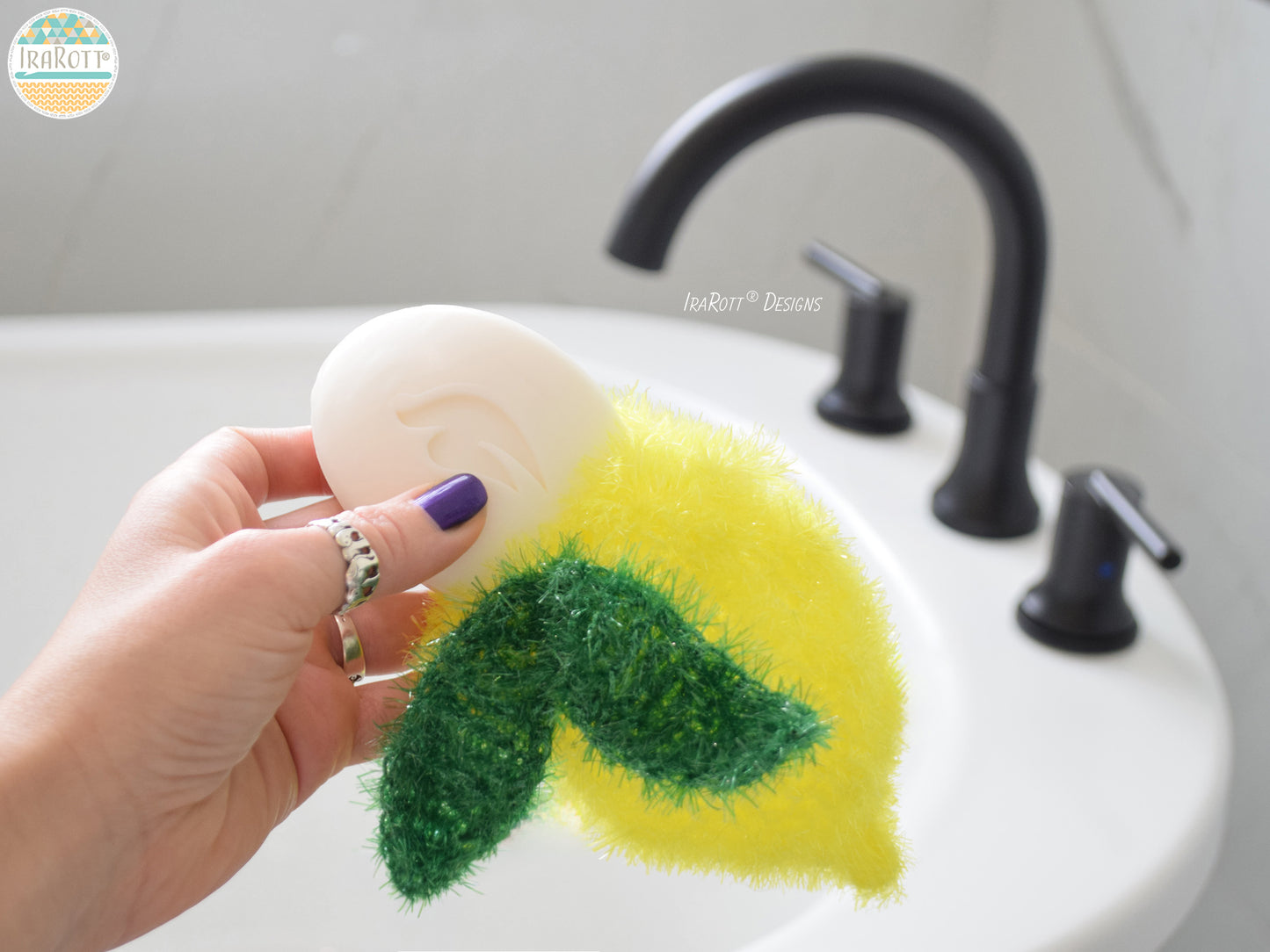 Lemon and Lime Soap Saver Crochet Pattern