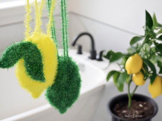 Lemon and Lime Soap Saver Crochet Pattern