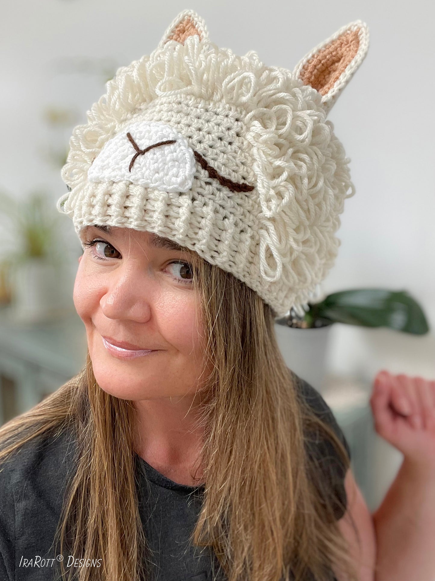 Llamazing Llama Hat Crochet Pattern