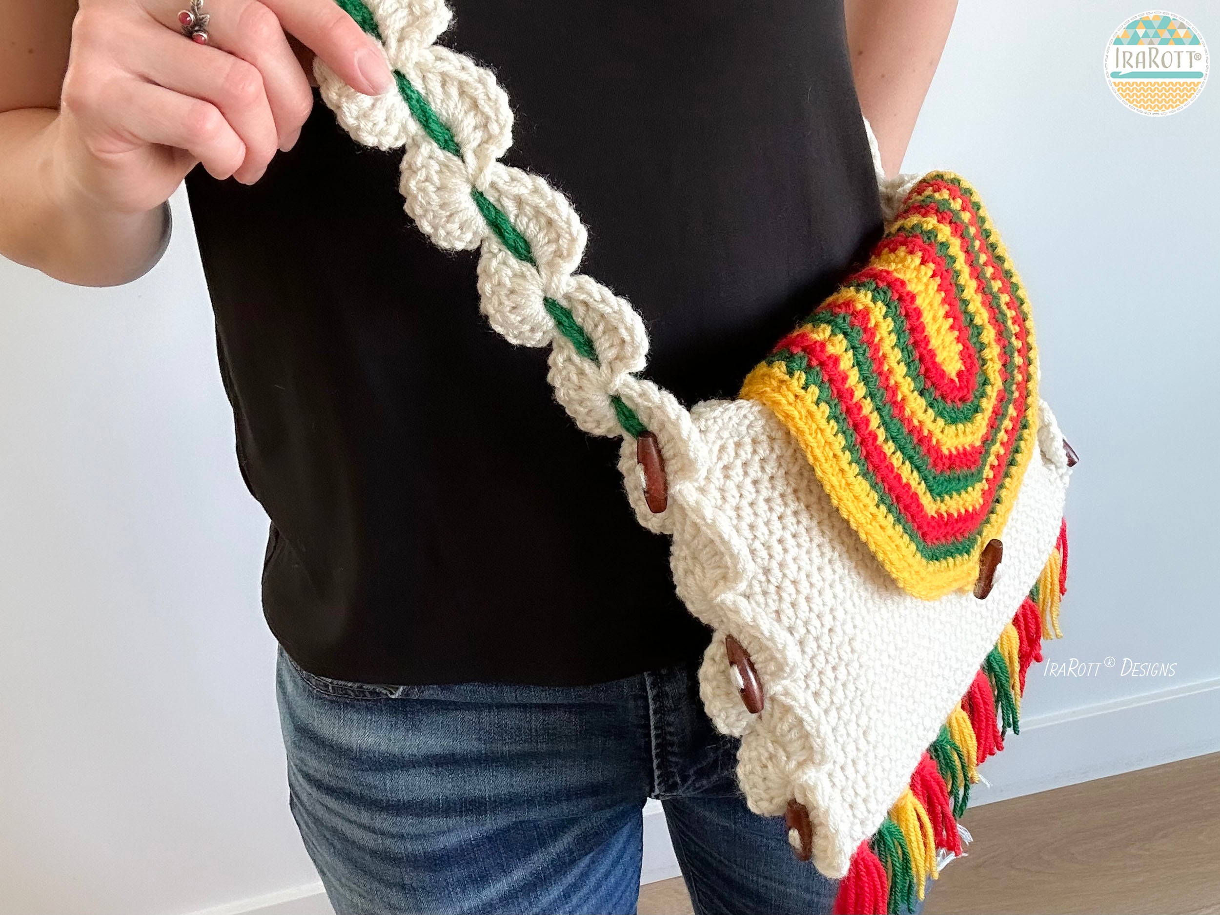 Crochet deals clutch design