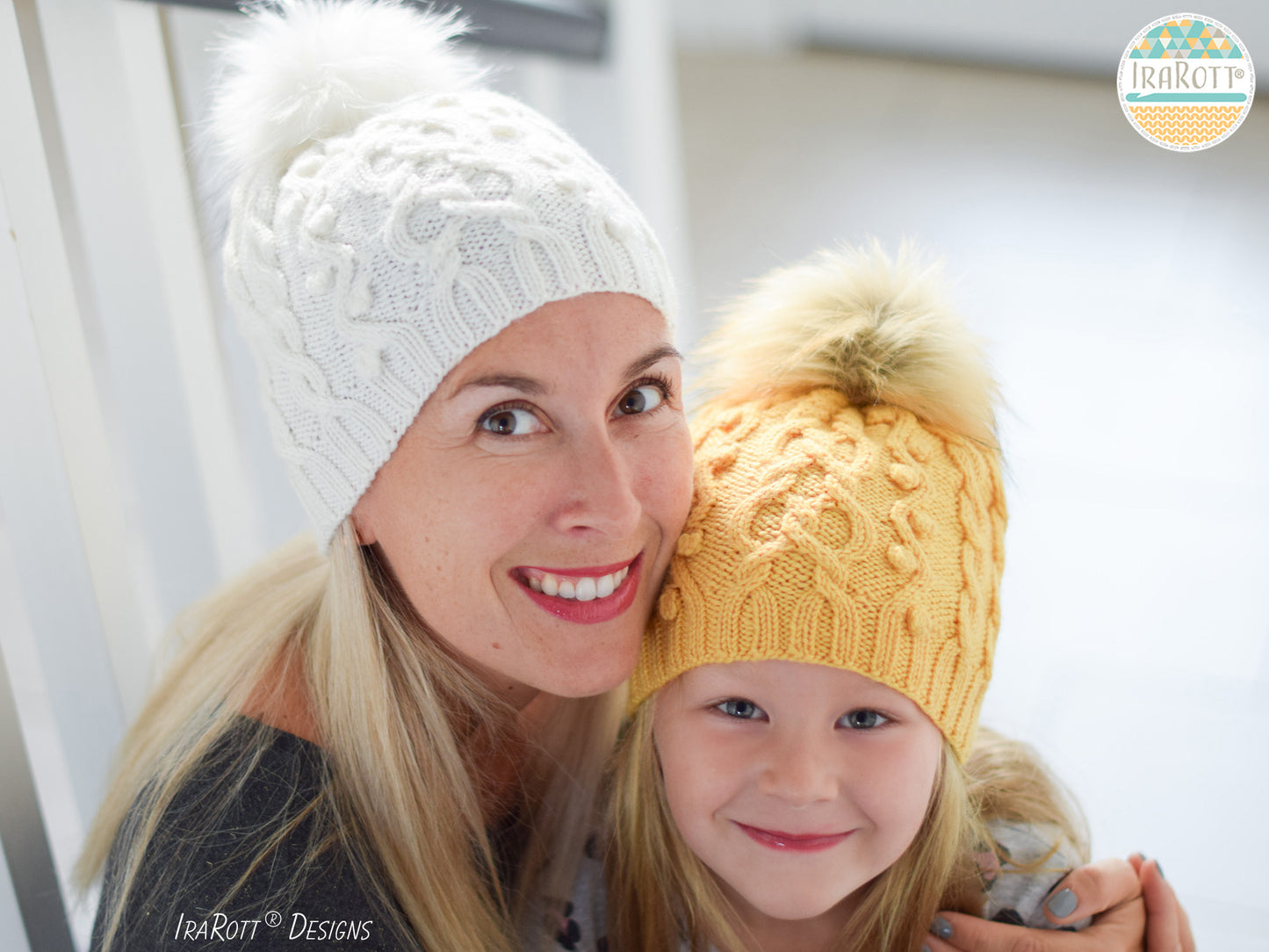 Modern Heirloom Cable Hat Knitting Pattern
