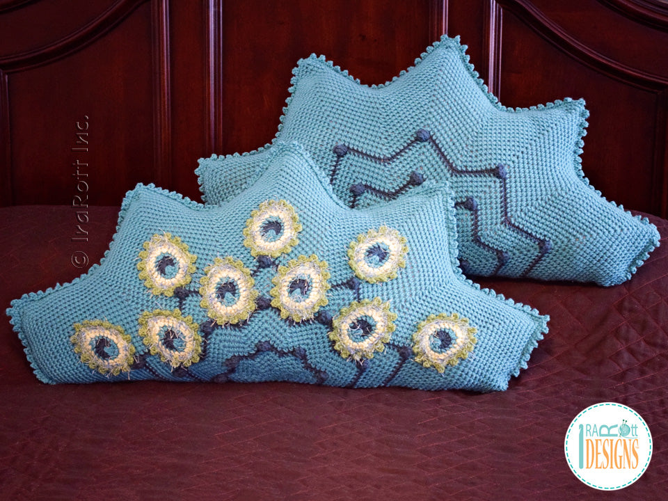 Pavo the Peacock Pillow Crochet Pattern