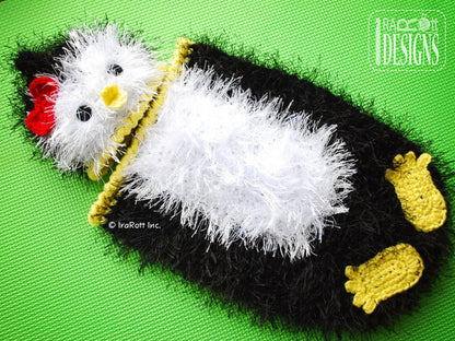 Happy Penguin Baby Set Crochet Pattern