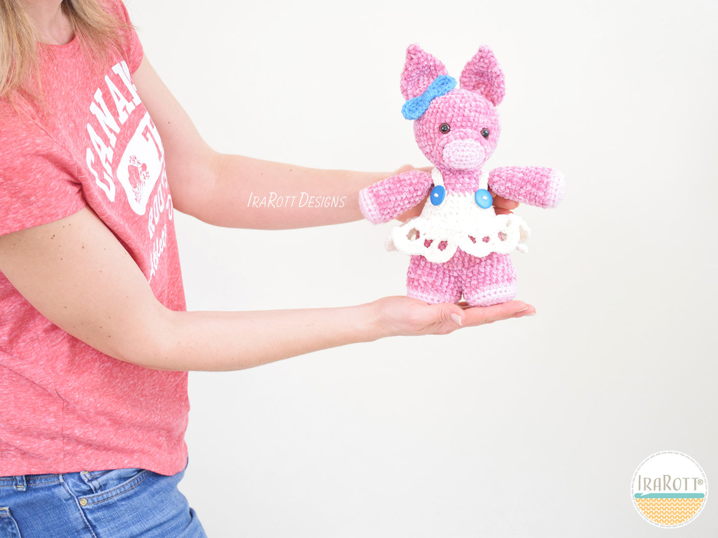 Pinky The Chubby Little Piggy Amigurumi Crochet Pattern