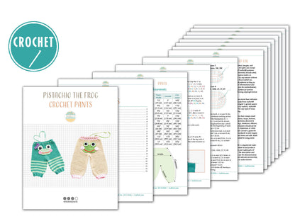 Pistachio The Frog Pants Crochet Pattern