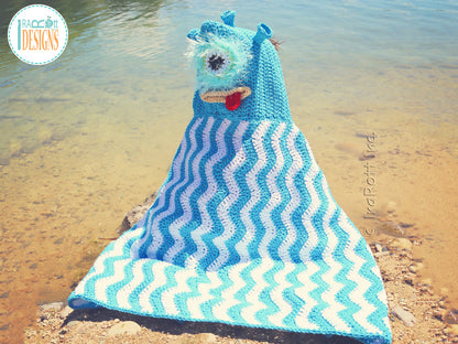 Plutonian Paul Hooded Alien Blanket Crochet Pattern