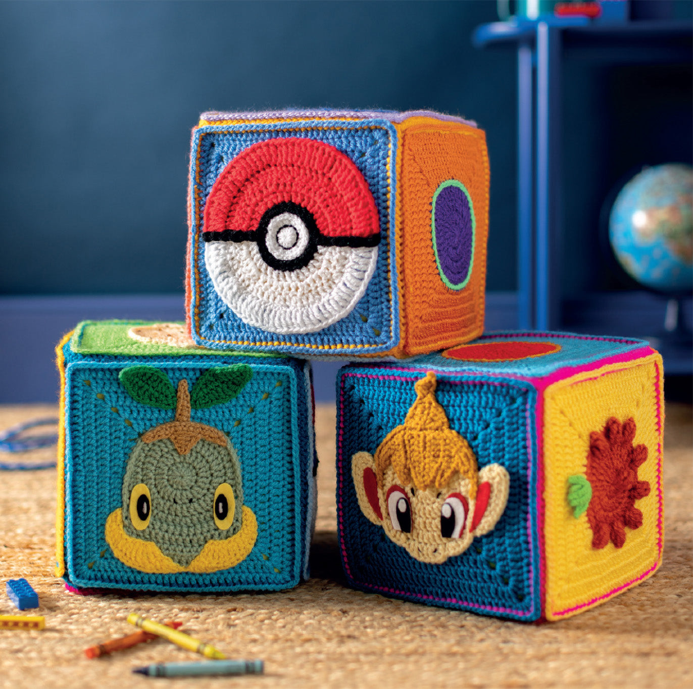 Pokémon Crochet Squares Book - Paperback