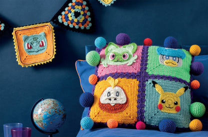 Pokémon Crochet Squares Book - Paperback