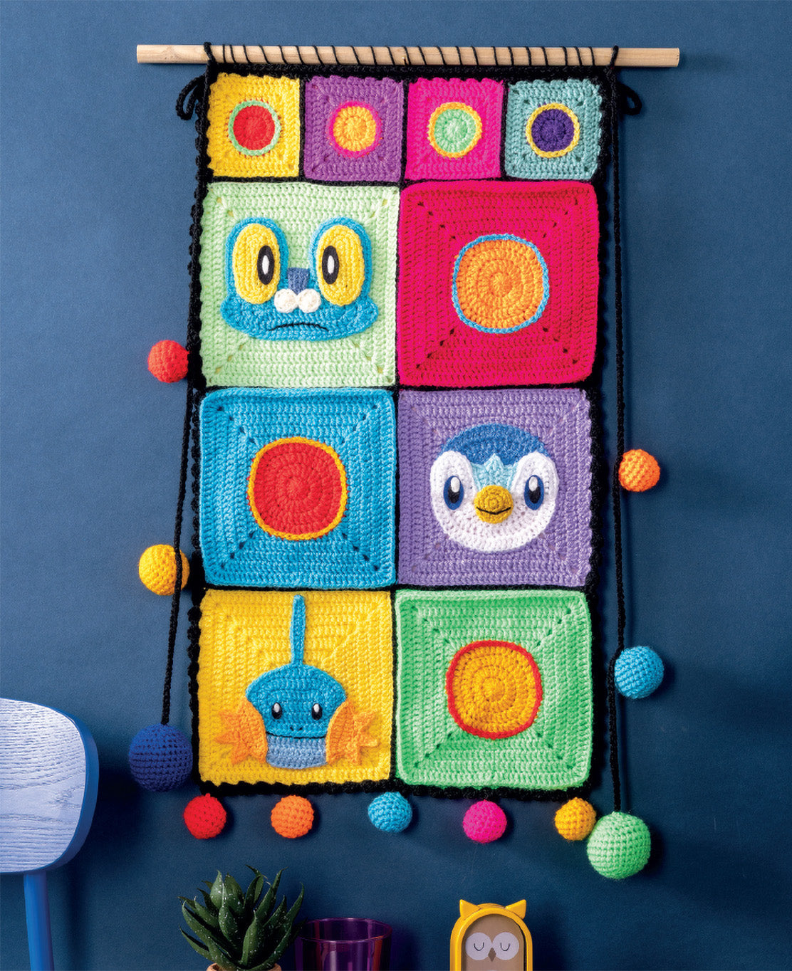 Pokémon Crochet Squares Book - Paperback