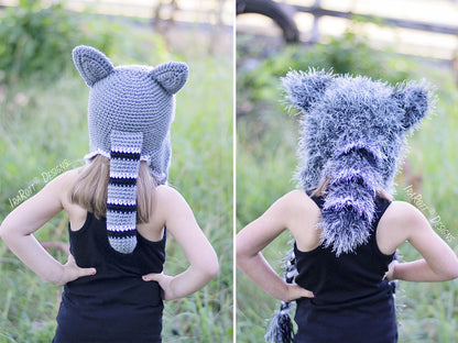 Detachable Raccoon Tail Crochet Pattern