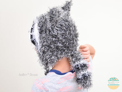 Detachable Raccoon Tail Crochet Pattern