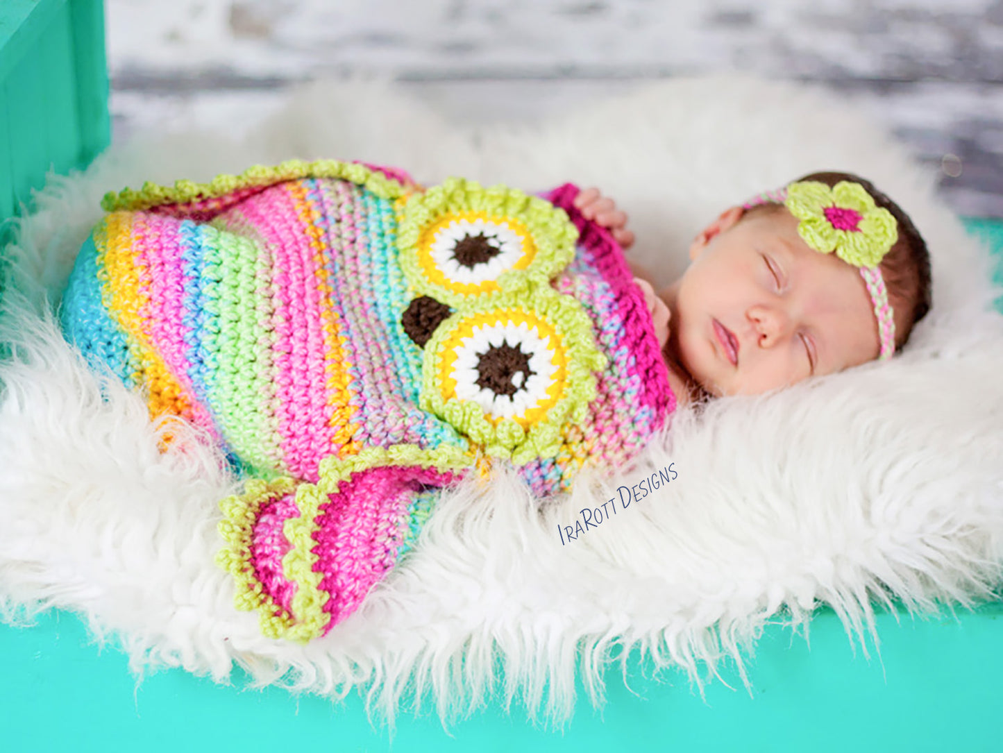 Ava the Owl Baby Set Crochet Pattern