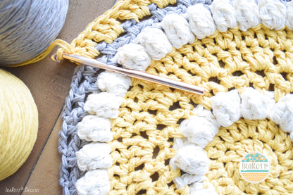 Retro Doily Rug Crochet Pattern