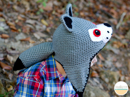 Rolf The Wolf Hat Crochet Pattern