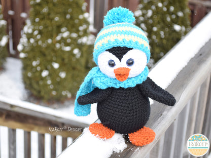 Roma The Happy Penguin Amigurumi And Hat Crochet Pattern