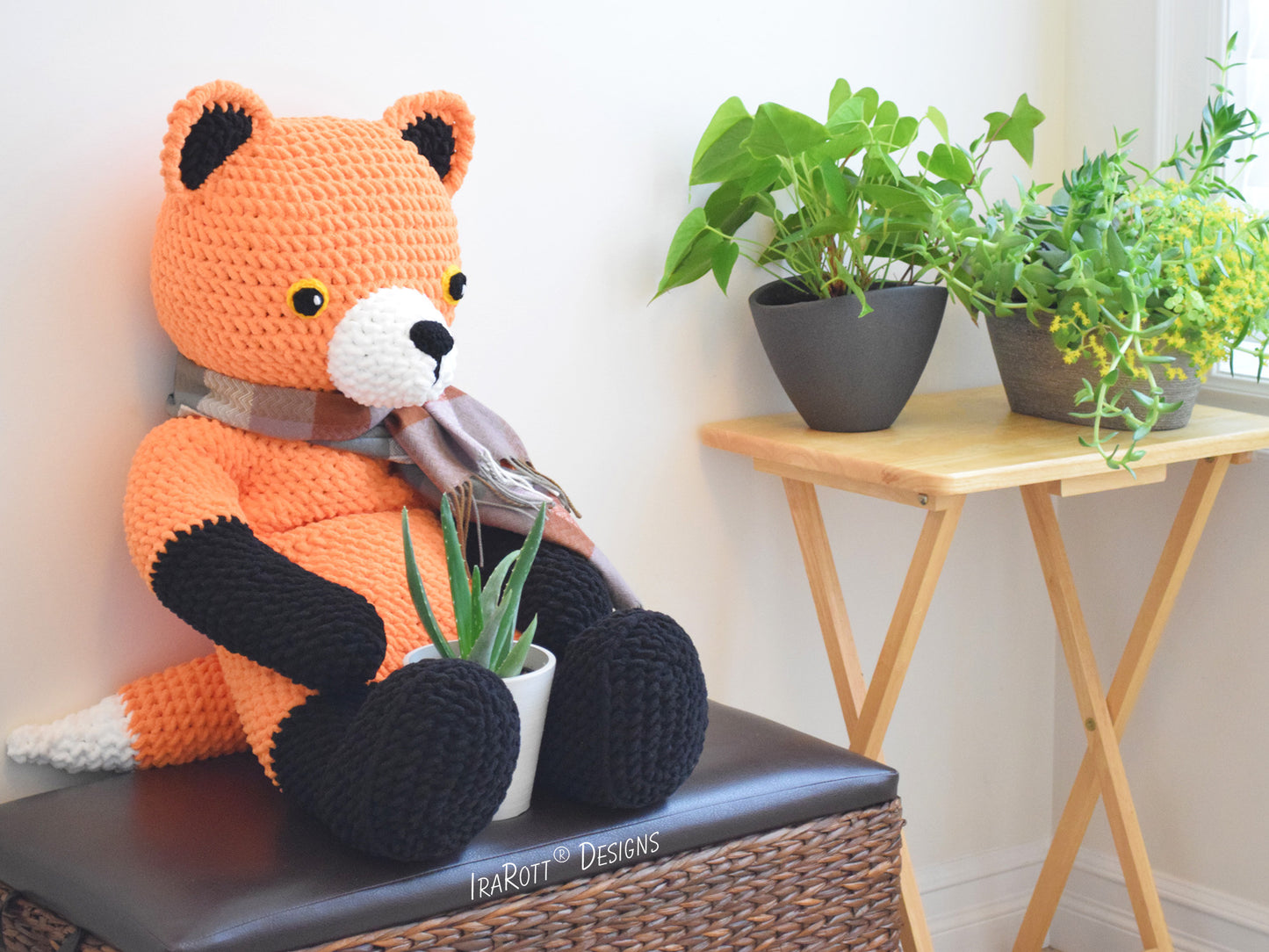 Roxy The Forest Fox Big Amigurumi Crochet Pattern