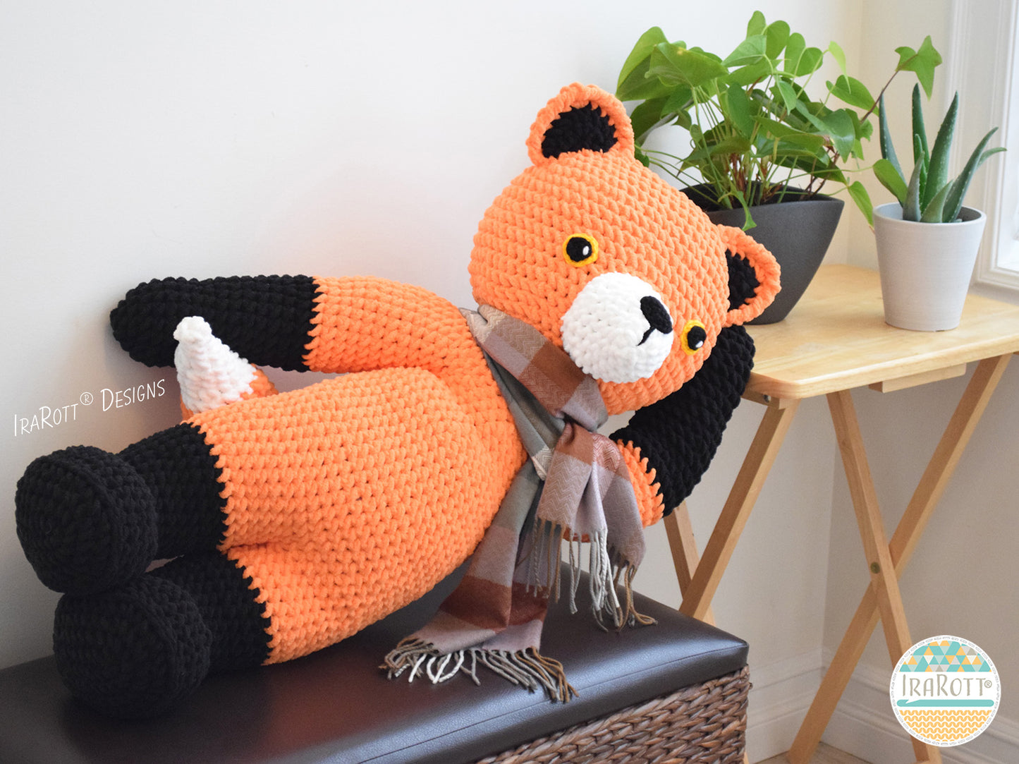 Roxy The Forest Fox Big Amigurumi Crochet Pattern