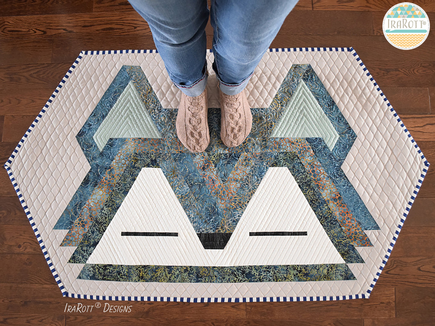 Roxy The Forest Fox Jelly Roll Rug Quilting Pattern