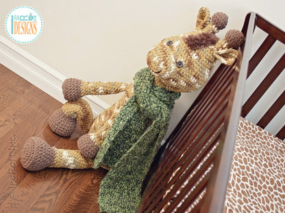 Rusty the Giraffe Big Amigurumi Crochet Pattern