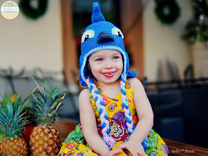 Skye the Parrot Hat Crochet Pattern